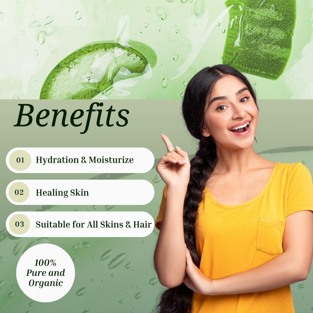 Dr. Kooin Aloevera Gel with Green Tea & Wheat Germ Oil