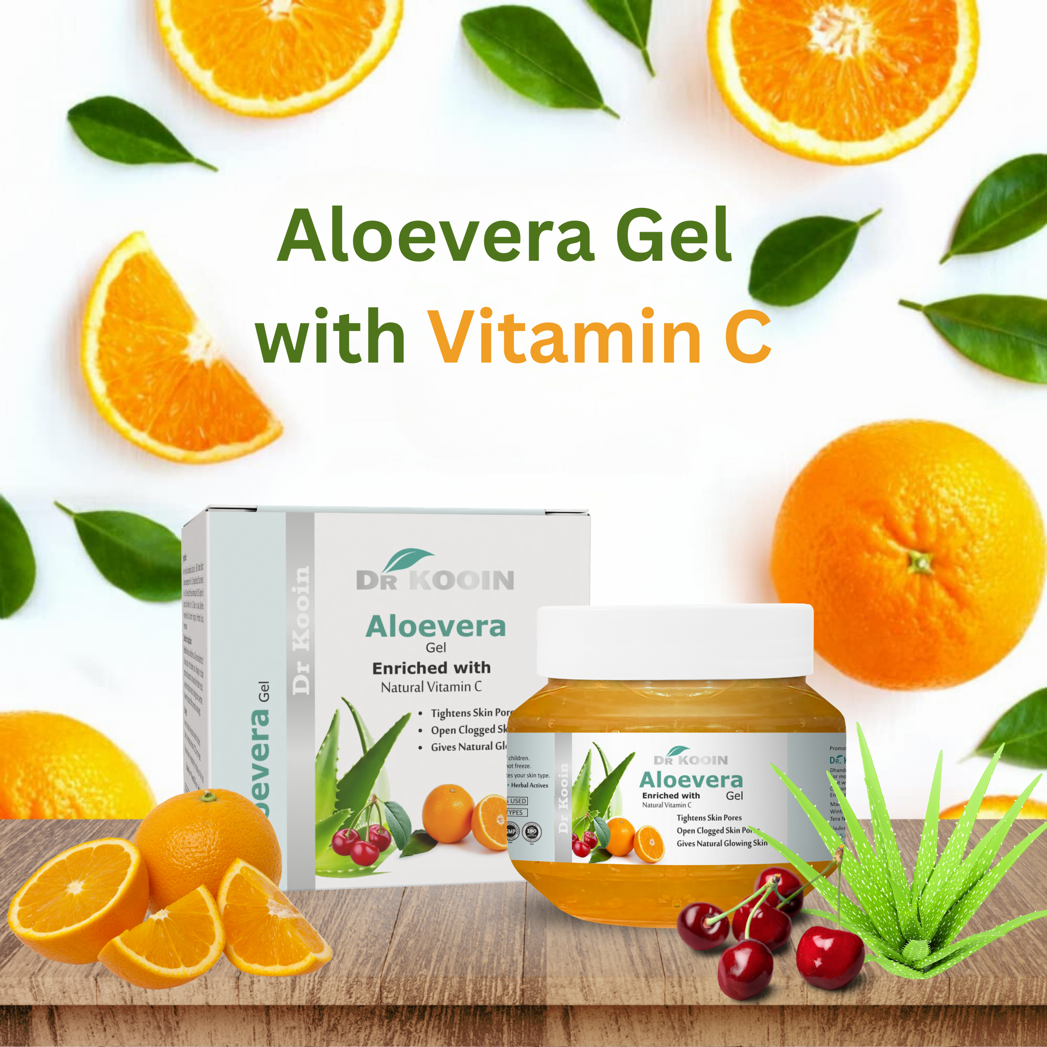Dr. Kooin Aloevera Gel with Vitamin C