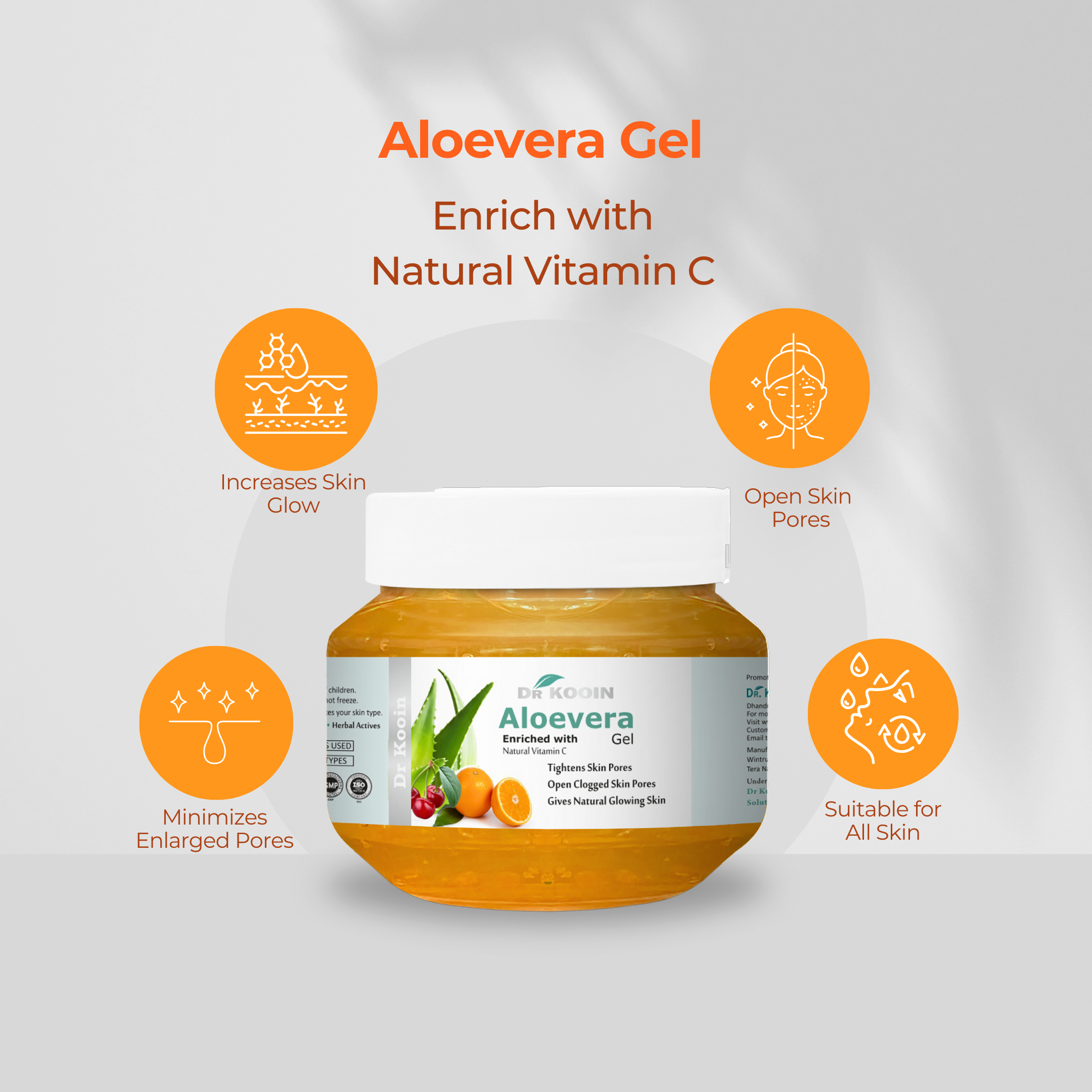 Dr. Kooin Aloevera Gel with Vitamin C