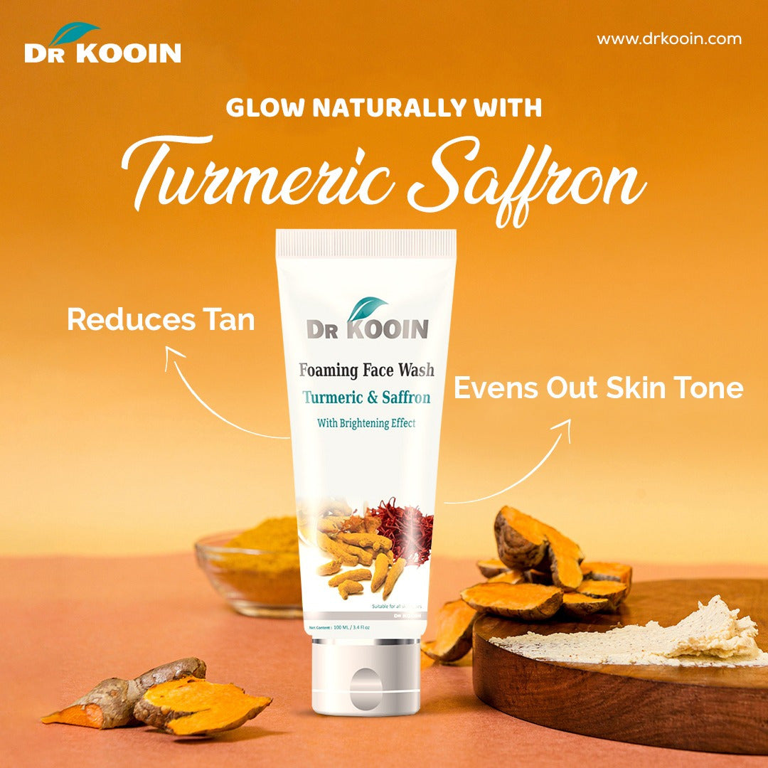 Foaming Facewash Turmeric Saffron