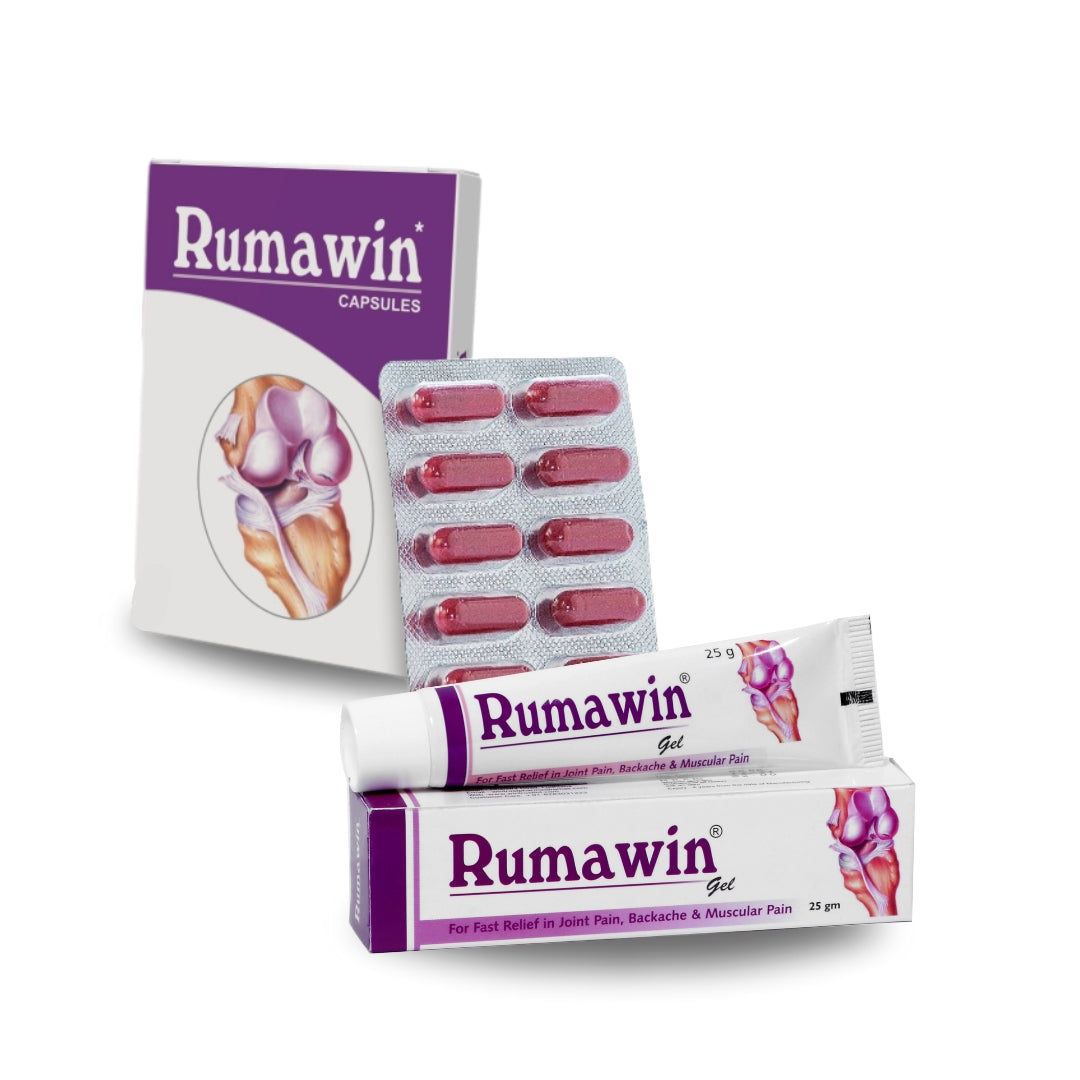 Rumavin Rumawin Capsules & Gel Combo – The Ayurvedic Mart