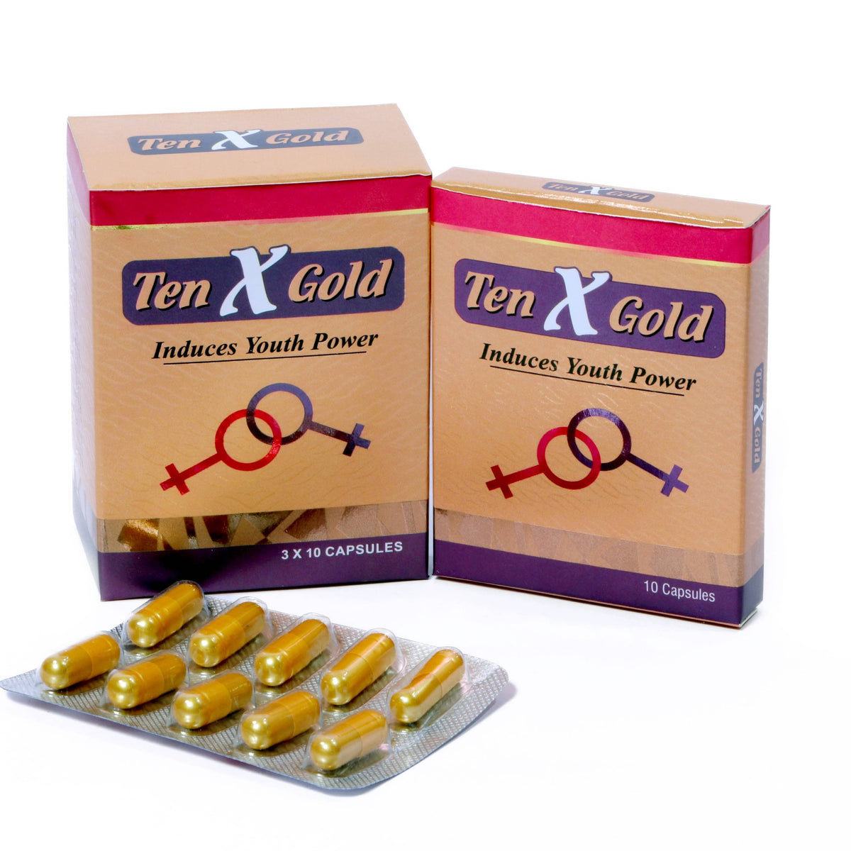 TEN X GOLD CAPSULES