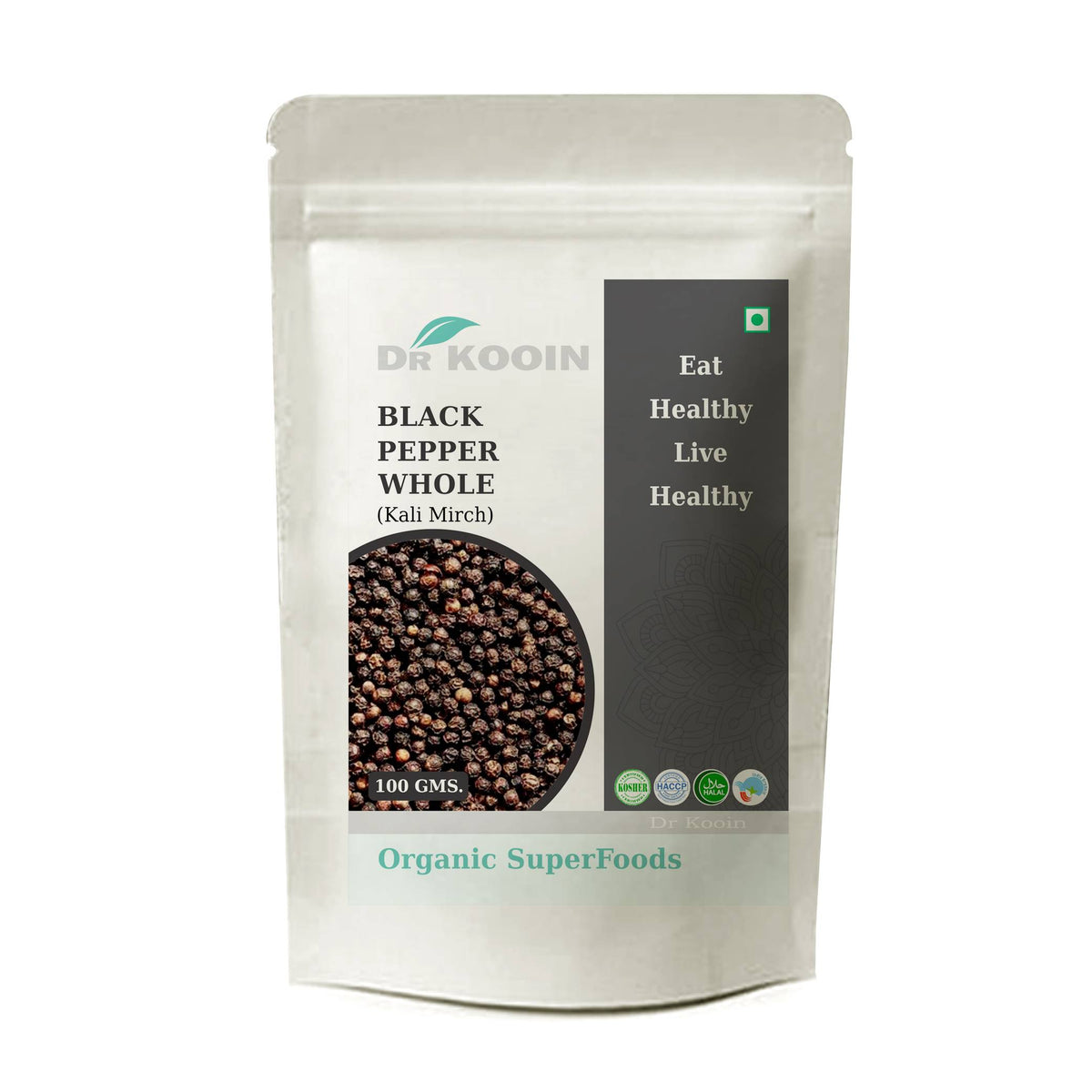 Black Pepper (Kali Mirch) Whole