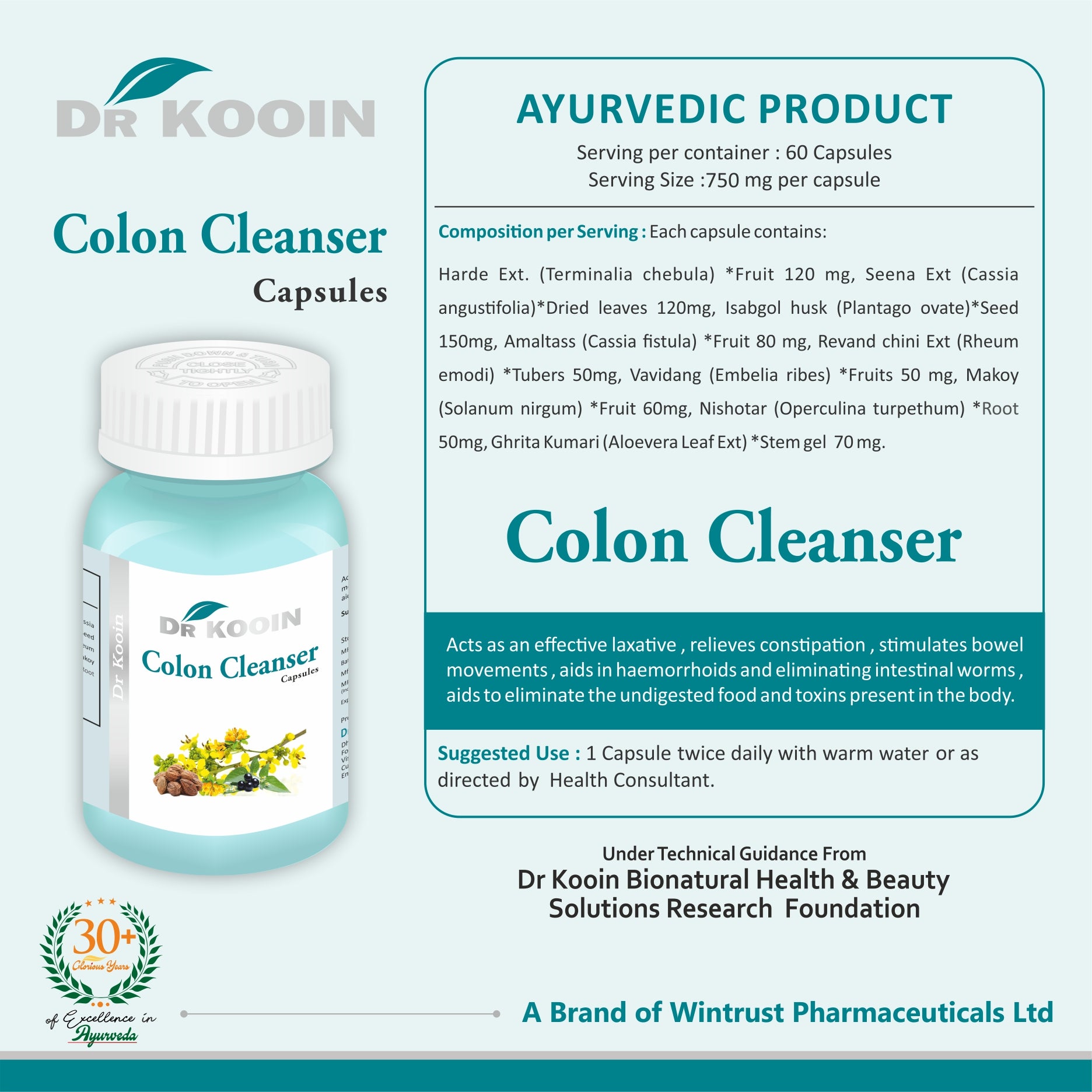 Colon Cleanser Capsules